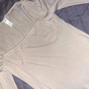 H&M Beish/Cream Long Sleeve
